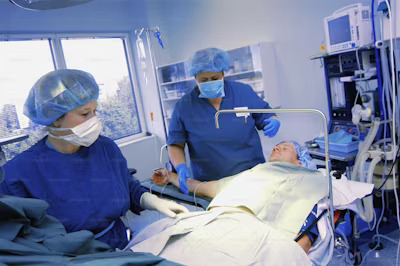 crna nurses at work